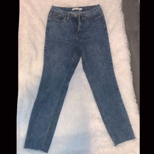 LC high rise blue skinny jeans